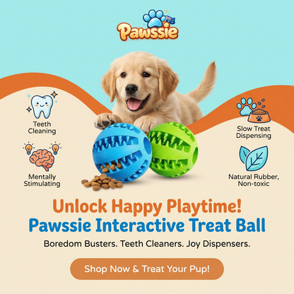 Pawssie  Interactive Treat Ball